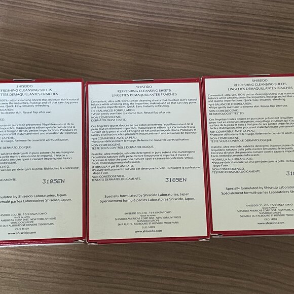 Shiseido Ginza Tokya Refreshing Cleansing Sheets, 30 Sheets - Picture 8 of 10